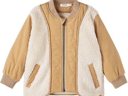 Lil Atelier Fog Nalo Bomber Sherpa Jakke on Sale