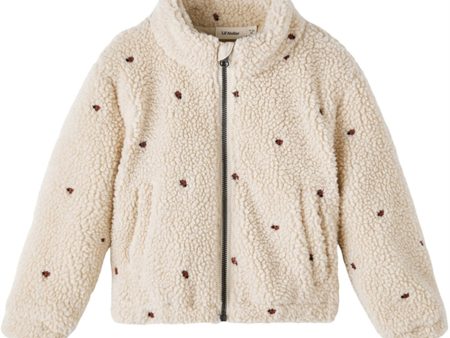 Lil Atelier Fog Nalo Sherpa Loose Jakke Discount