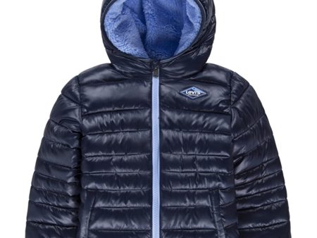 Levi s Baby Sherpa Lined Puffer Jakke Dress Blues For Cheap