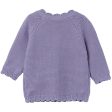 Name it Lavender Gray Kisille Strik Cardigan Online